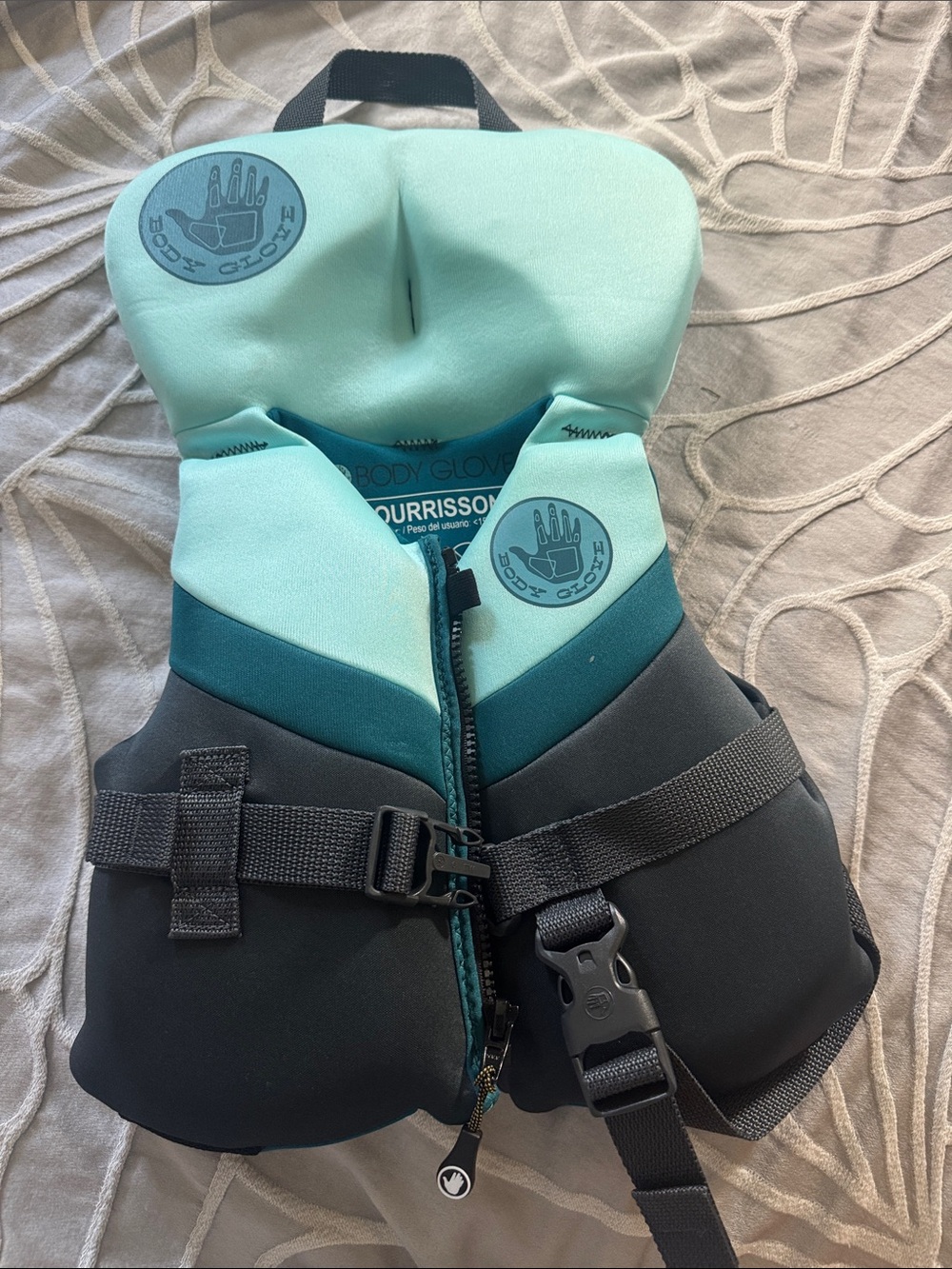 Body Glove Mint & Dark Teal Infant Life Jacket
